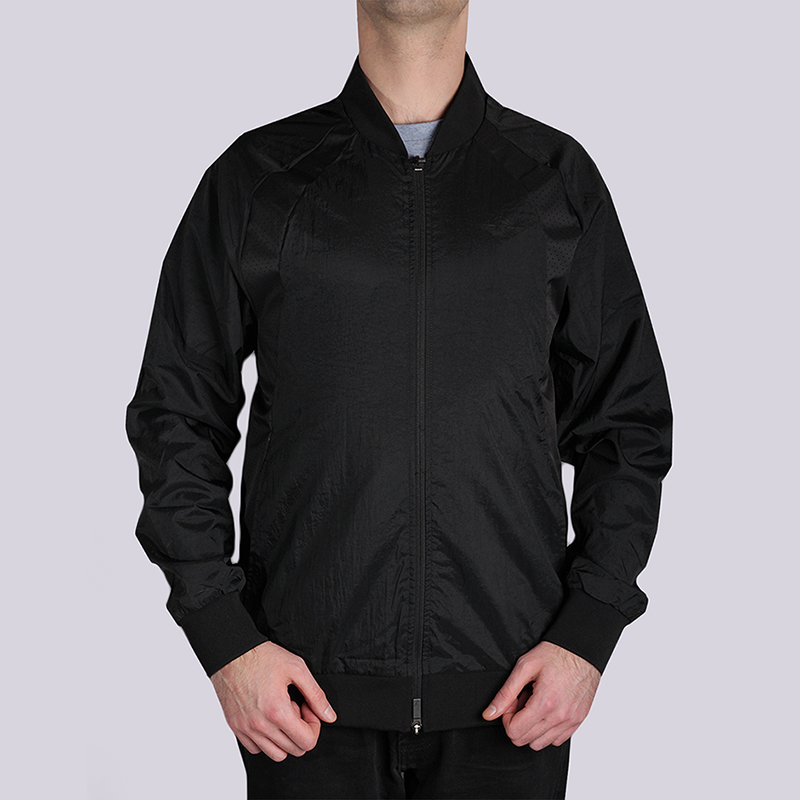 мужская черная куртка Jordan JSW Wings Muscle JKT 843100-010 - цена, описание, фото 1